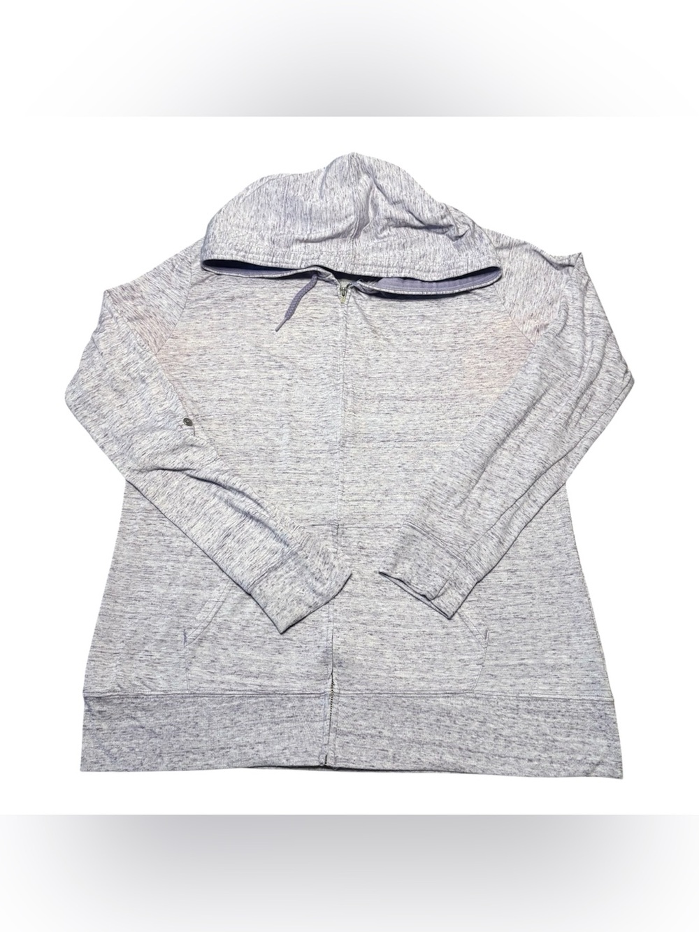 Carhartt Zip Athletic Hoodie Women's 2XL heather purple